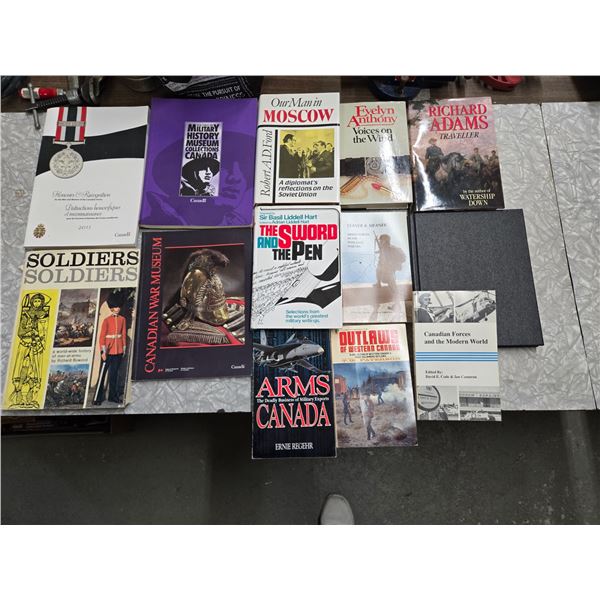 Various Vintage Military Reading