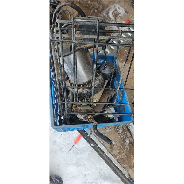 sump pump and assorted items