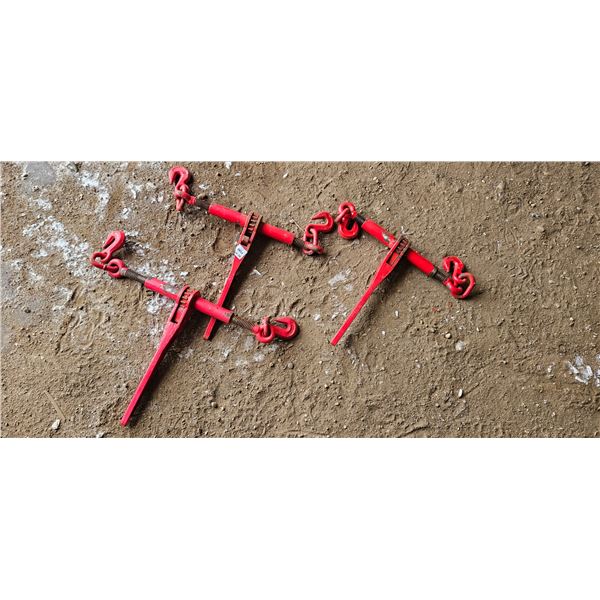 3 rachet load binders used