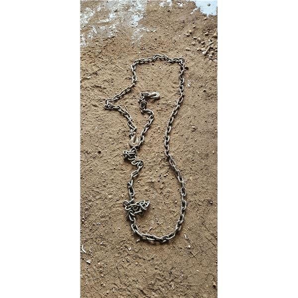 20' load binder chain w/ end hooks
