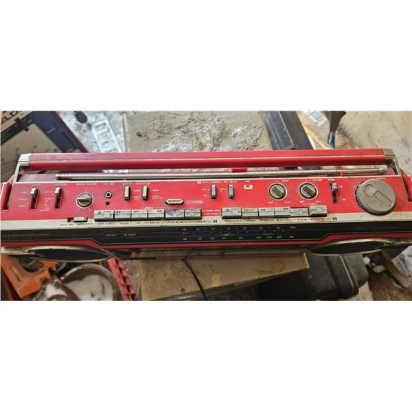 Sayo stereo AM/FM double cassett recorder