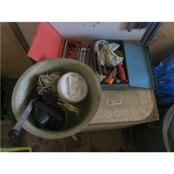 assorted tools and hardware