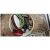 Image 3 : bucket of lights and misc parts'
