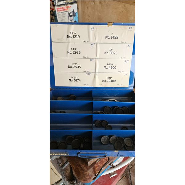 rubber grommet container