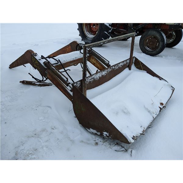 front end loader with 5' bucket