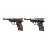 Image 1 : 2 MAUSER byf P38 SEMI-AUTO PISTOLS.