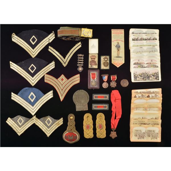 GROUP OF MOSTLY NEW YORK INDIAN WAR TO WWI