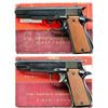 Image 1 : 2 STAR MODEL SUPER B SA SEMI AUTO PISTOLS.