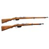 Image 1 : 2 STEYR STRAIGHT PULL MILITARY RIFLES.