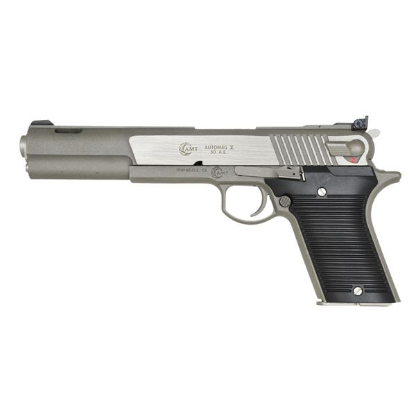 AMT AUTOMAG V SEMI AUTO PISTOL.