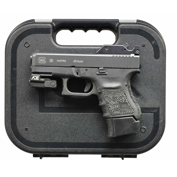 CUSTOM GLOCK MODEL 36 PISTOL.