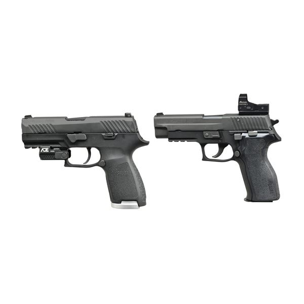 2 SIG SAUER SEMI-AUTO PISTOLS; P320 & P226.