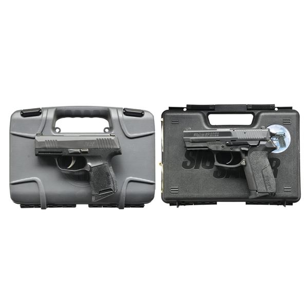 SIG SAUER P365 & SP2022 SEMI AUTO PISTOLS.