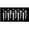 Image 1 : 5 WWII STYLE REPRODUCTION GERMAN SS DAGGERS.