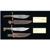 Image 1 : PAIR OF FINE WW2 V-44 SURVIVAL KNIVES.