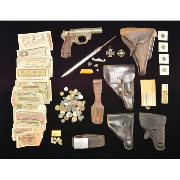 WWII GERMAN MILITARIA & RELATED ITEMS.