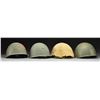Image 2 : 4 WWII ITALIAN NAVY HELMETS.