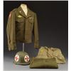 Image 1 : WWII US MEDICS M1 HELMET & UNIFORM.