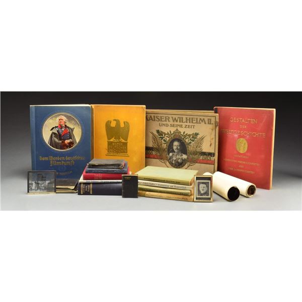 LARGE GROUP OF WWII GERMAN PHOTOS, PUBLICATIONS &