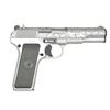 Image 2 : ZASTAVA MODEL 57 SEMI AUTO CUSTOM ENGRAVED PISTOL.