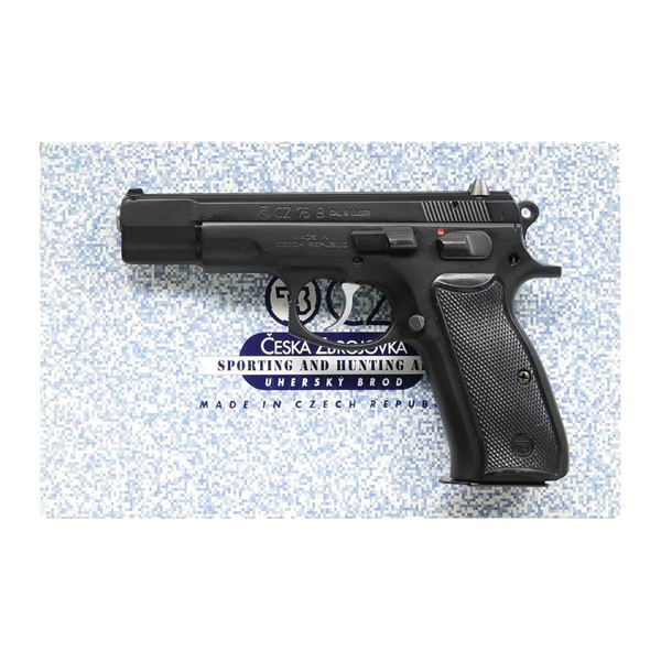 CZ 75B 9MM PISTOL W/ CZ 75 KADET 22 CONVERSION.