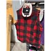 Image 1 : Kismet plaid zip up vest size extra large