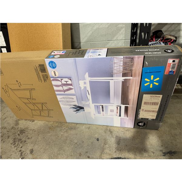 Study desk needs assembly