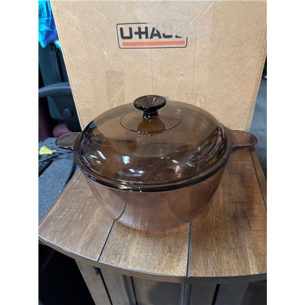 Visions corning pot with lid