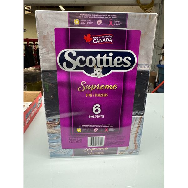 Scotty supreme six boxes tissue new