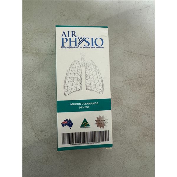 Air Physio mucus clearance device