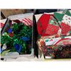 Image 3 : Gift wrap, Bows Christmas items, tins, etc.
