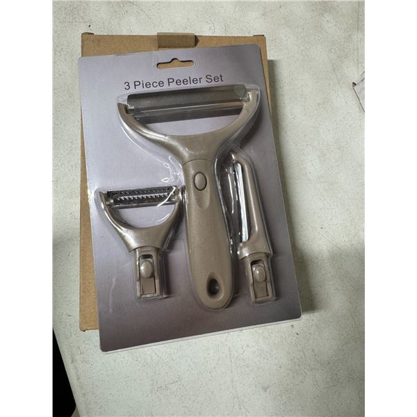 3 Pce peeler set