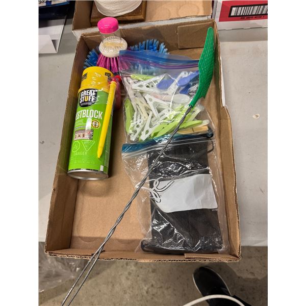 Pest block and other items