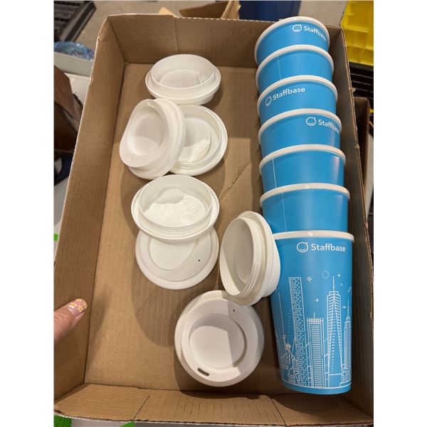 Cups with lids reusable