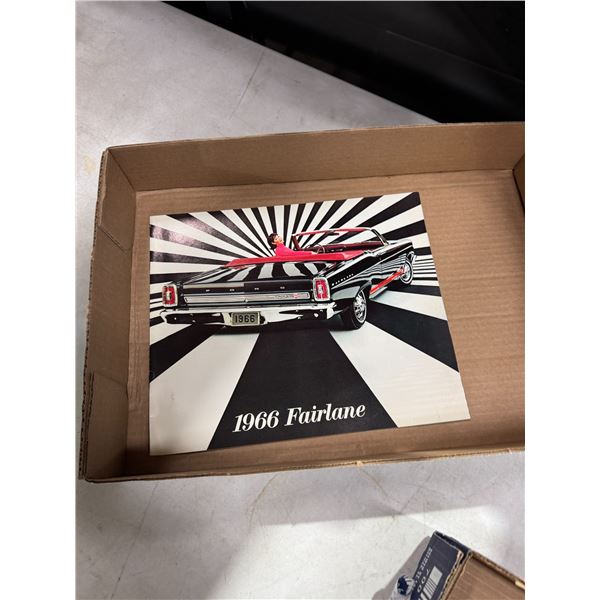 1966 Fairlane vehicle advertising pamphlet