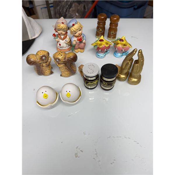 Salt and pepper shakers