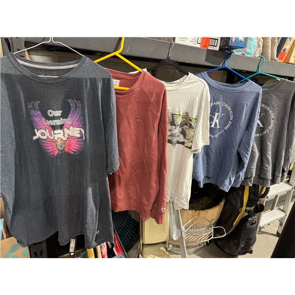 5 Shirts and sweatshirts XXL