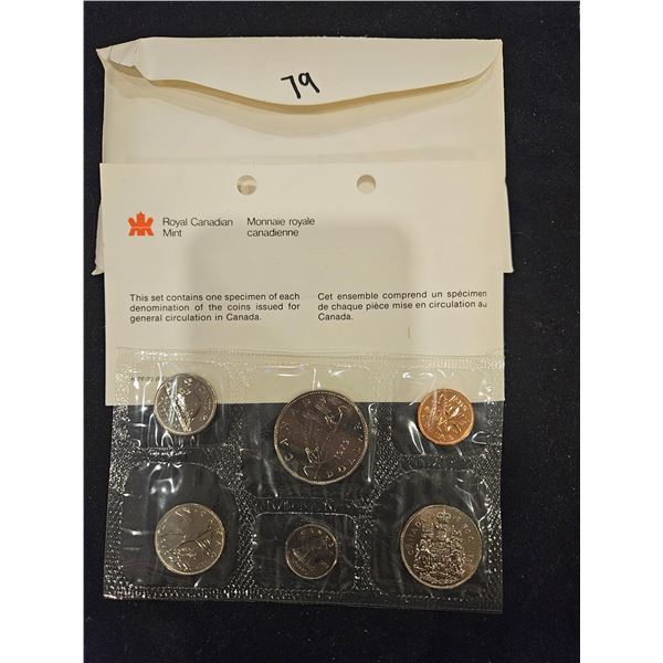 1979 Uncirculated Canadian coins