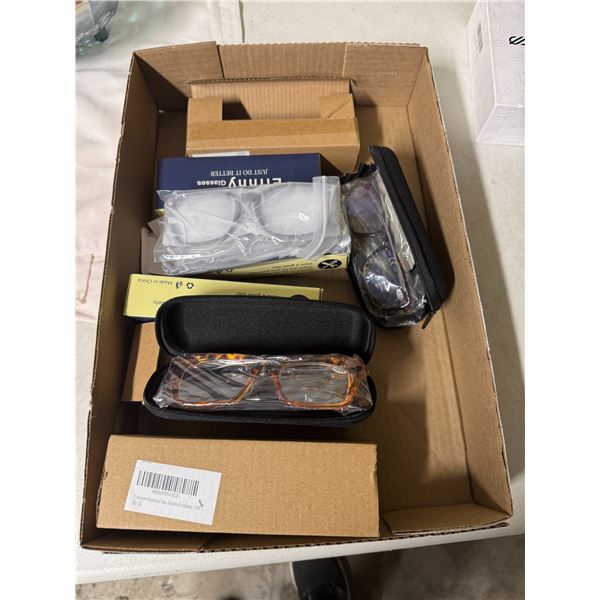 Assorted reading glasses