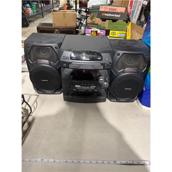 Panasonic shelf stereo system