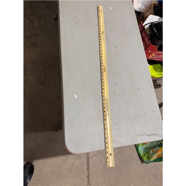 Bubble stick level ruler