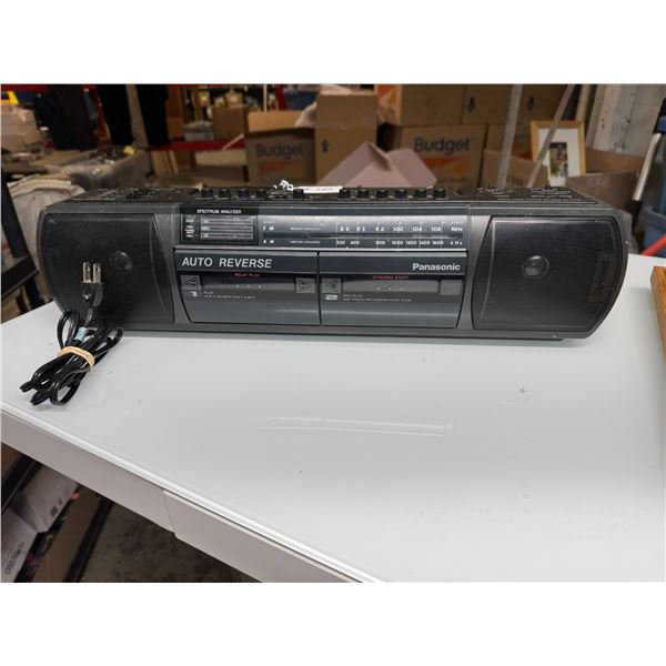 Panasonic radio cassette recorder