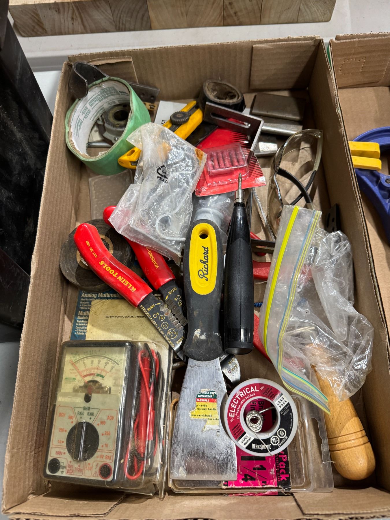 Assorted tools
