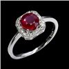 Image 1 : Natural Pigeon Blood Red Ruby Ring