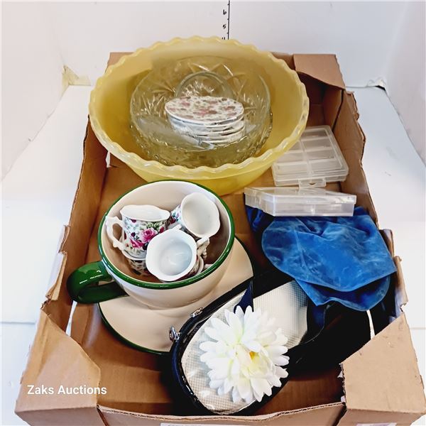 Estate Lot of Dishes & More