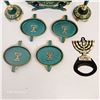 Image 3 : Vintage Metal Israel / Jewish Menorah *Described in Exodus 25