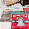 Image 3 : Vintage Lot of Kitchen Items *Wooden Book Stand & Posters