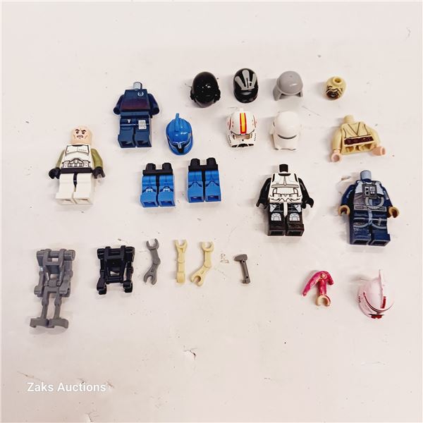 Lego Starwars Minifigure Parts