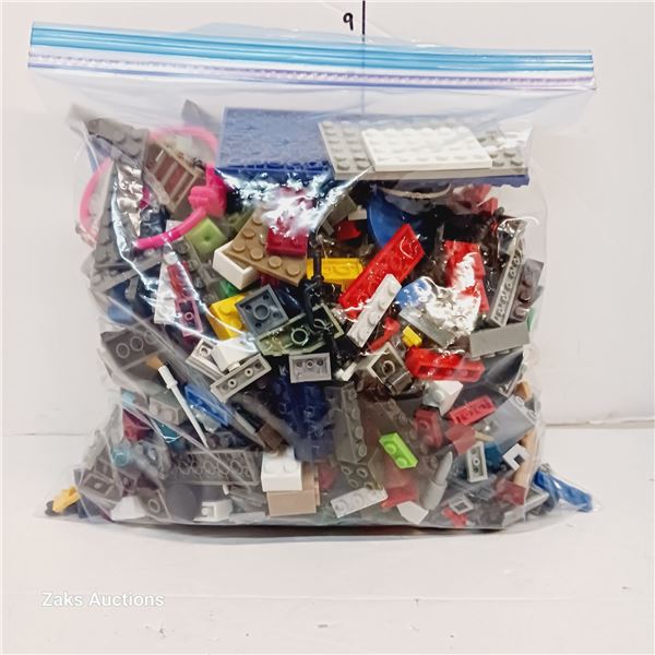 Ziploc Bag of Mega Blok