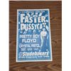 Image 1 : Faster Pussycat Concert Advertisement Poster